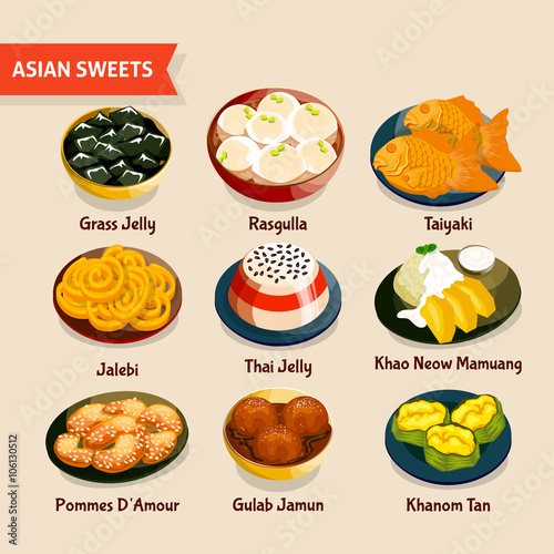 Asian Sweets Set