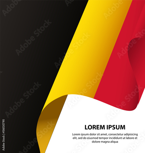 Belgium Waving Flag Background