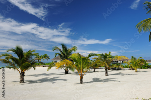 Beautiful beach at Maldives