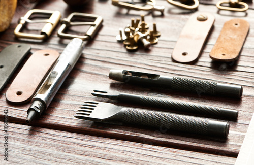 Leather crafting tools