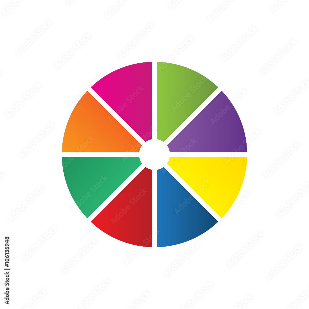 Fototapeta premium logo colorato