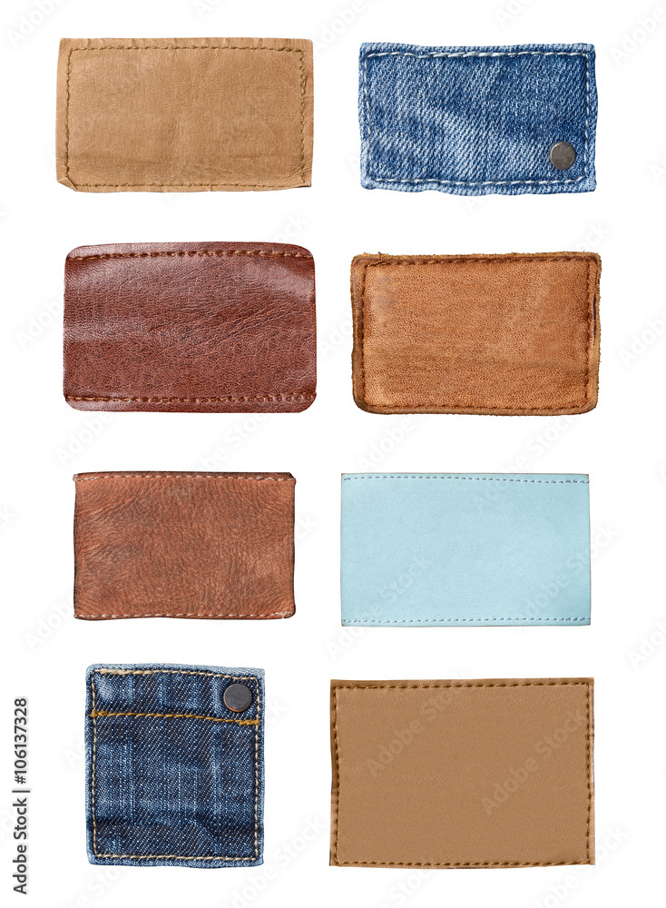 Fototapeta premium jeans label
