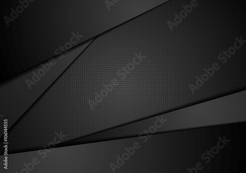 Black abstract corporate background