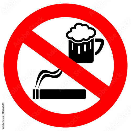 No drink and smoking