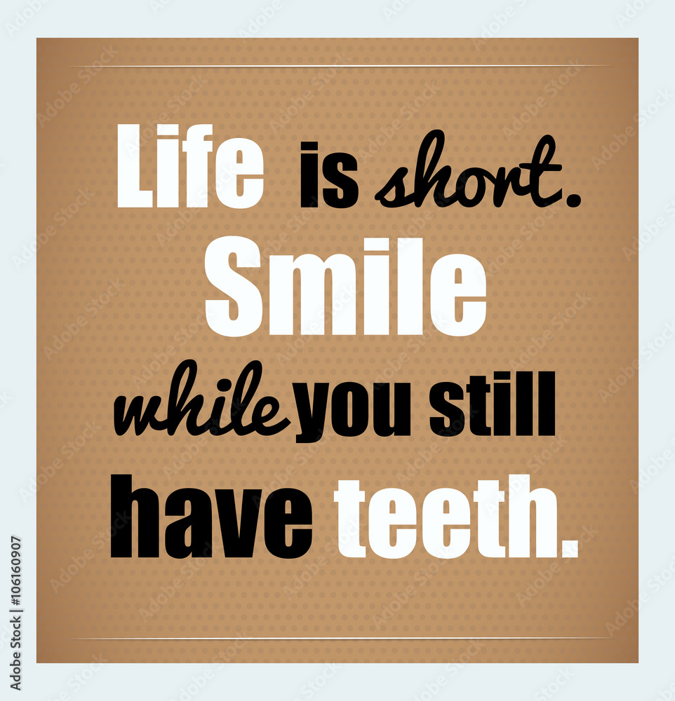 Fototapeta premium Inspirational quotation.