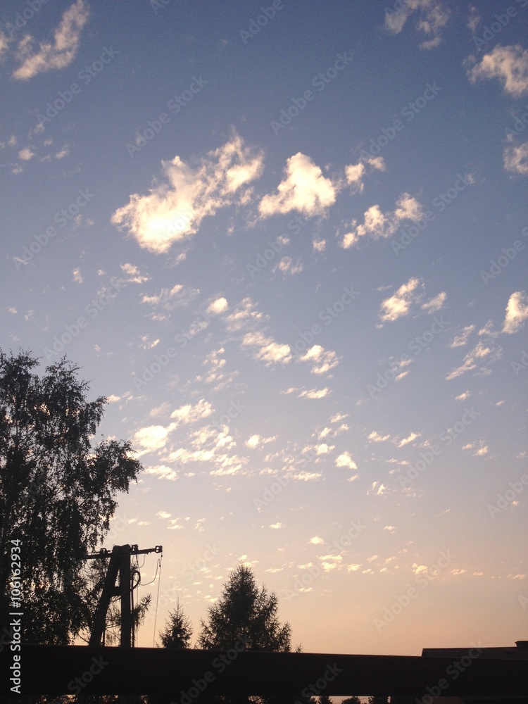 Fototapeta premium zachód słońca