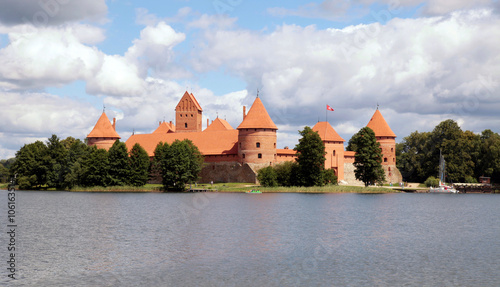 Trakai Castle near Vilnius in Lithuania