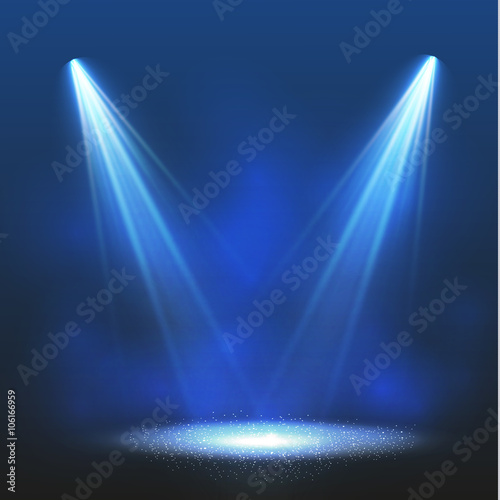 Spotlight. Vector illustration