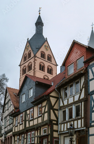 view of Gelnhausen, Germany