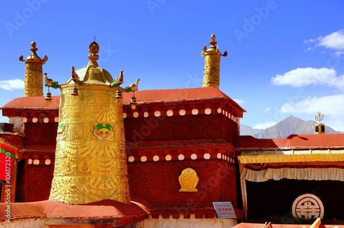 Tibet - Jokhang Kloster in Lhasa