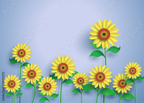 Fototapeta Naklejka Na Ścianę i Meble -  sun flower