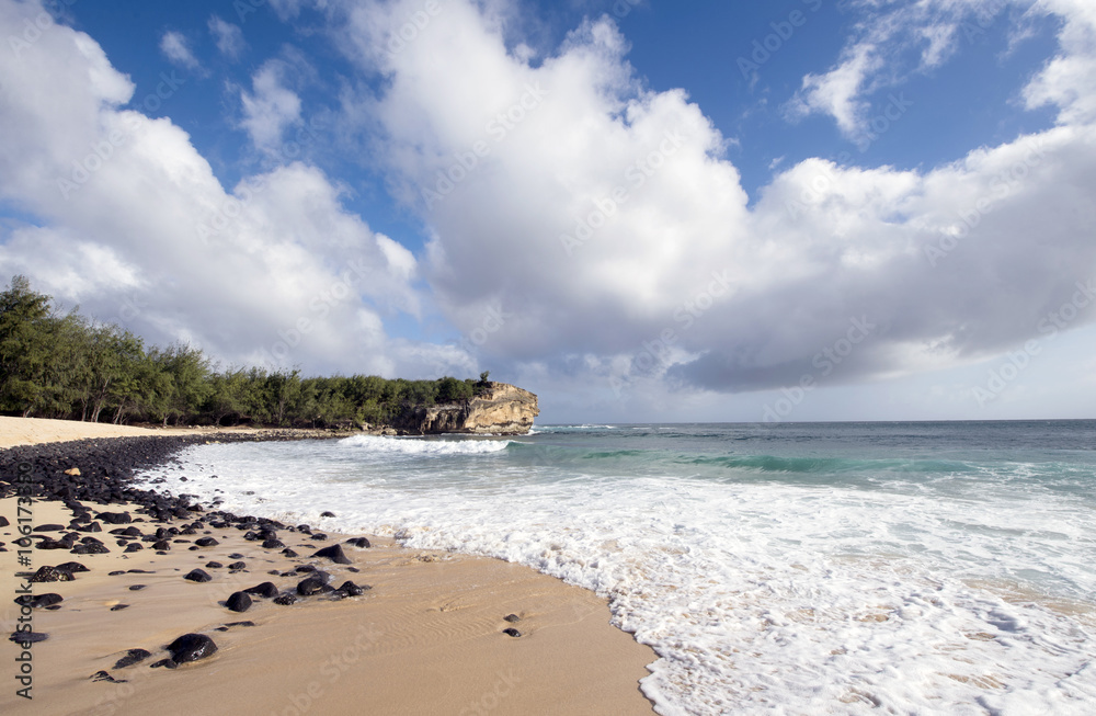 Shipwreck Beach, Poipu, Kauai, Hawaii Shipwreck Beach, Poipu, Kauai, Hawaii