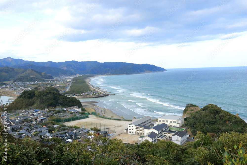 Fototapeta premium 街並み 日南市