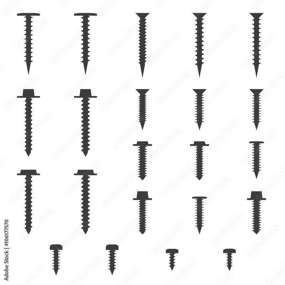 Abstract illustration - fastening element Abstract illustration - fastening element