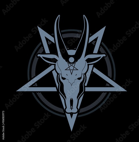 pentagram symbol goat