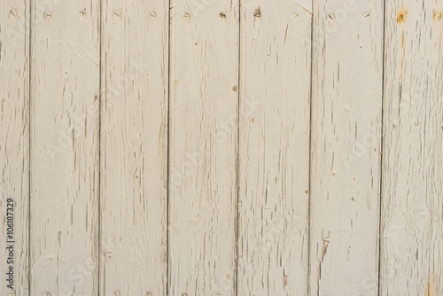 White Wood Plank Background Vintage Style
