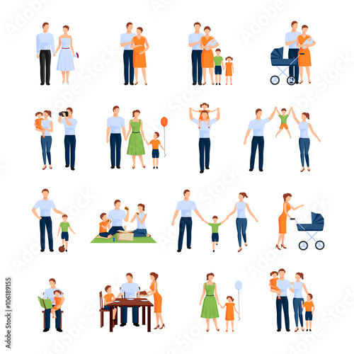 Family Icons Set