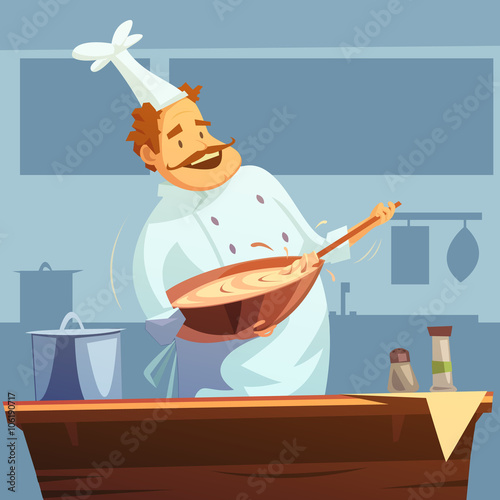 Cooking Workshop Illustration 