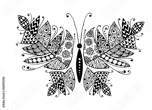 Colorful butterfly for your design