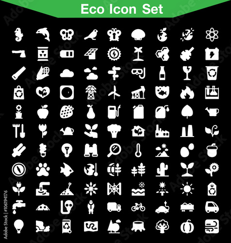 Ecology icon set 