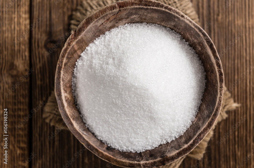 Portion of White Sugar