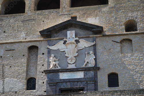 Vista esterna, Castel Sant'Elmo, Napoli
