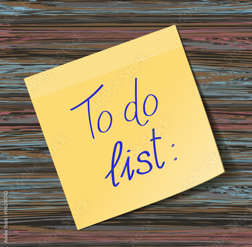 Sticky note