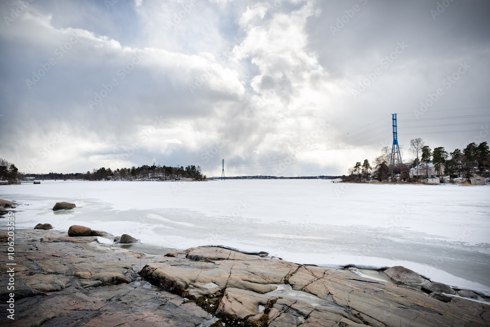 Arctic Winter Landscape