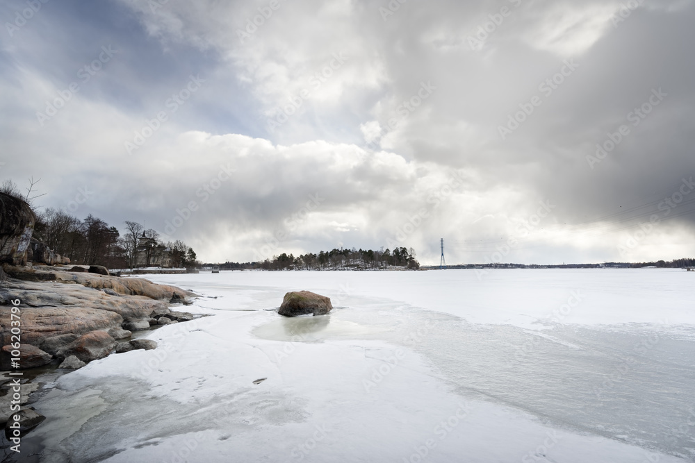 Arctic Winter Landscape