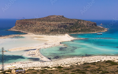 Balos Lagoon  on Crete photo