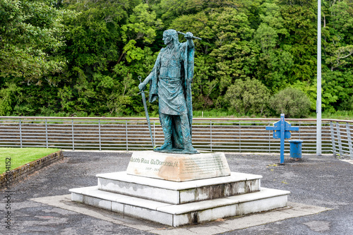 Donegal, Ireland: Sculpture of Gaelic Chieftain Red Hugh O'Donnell photo