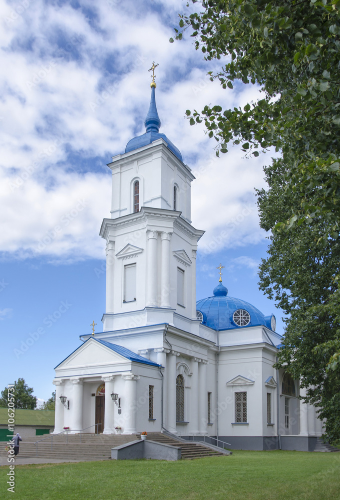 Belarus, Baranovichi: orthodox Pokrovsky Cathedral.
