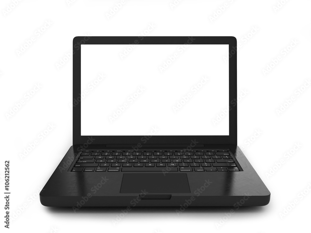 laptop isolated on white with clipping path laptop isolated on white with clipping path