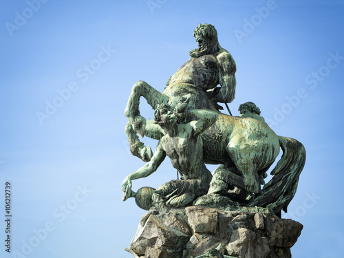 Centaurea fountain in Furth