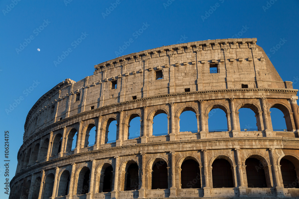 Exterior of the Colosseum, Rome