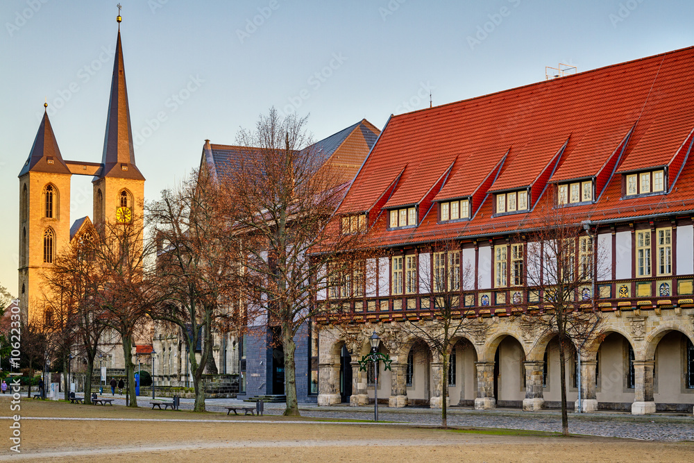 Obraz premium Kirche St. Martini Halberstadt