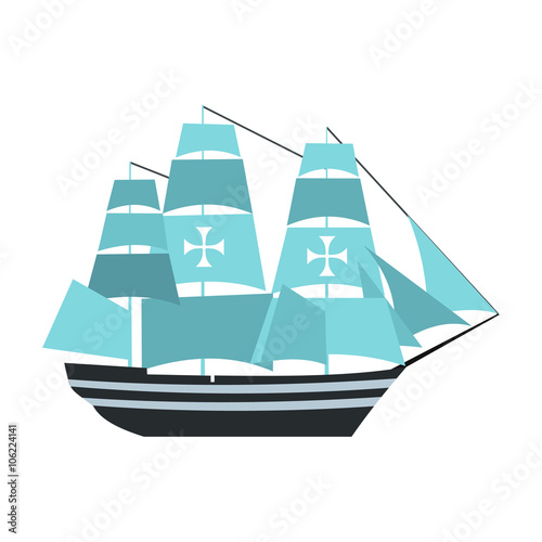 Columbus ship icon