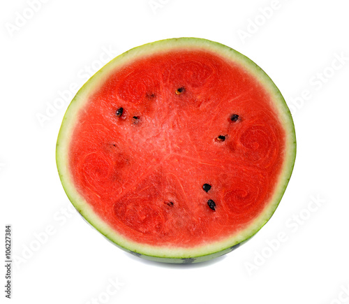 watermelon  on the  white  back ground