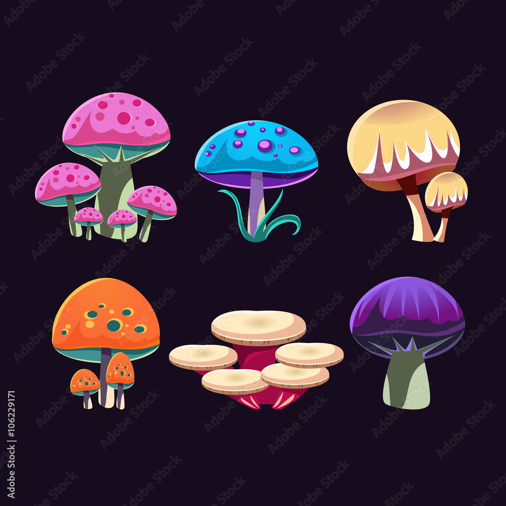 Fantastic Mushrooms Set Fantastic Mushrooms Set