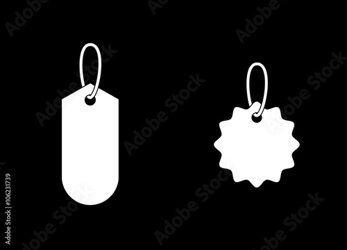 Price tag - vector icon.
