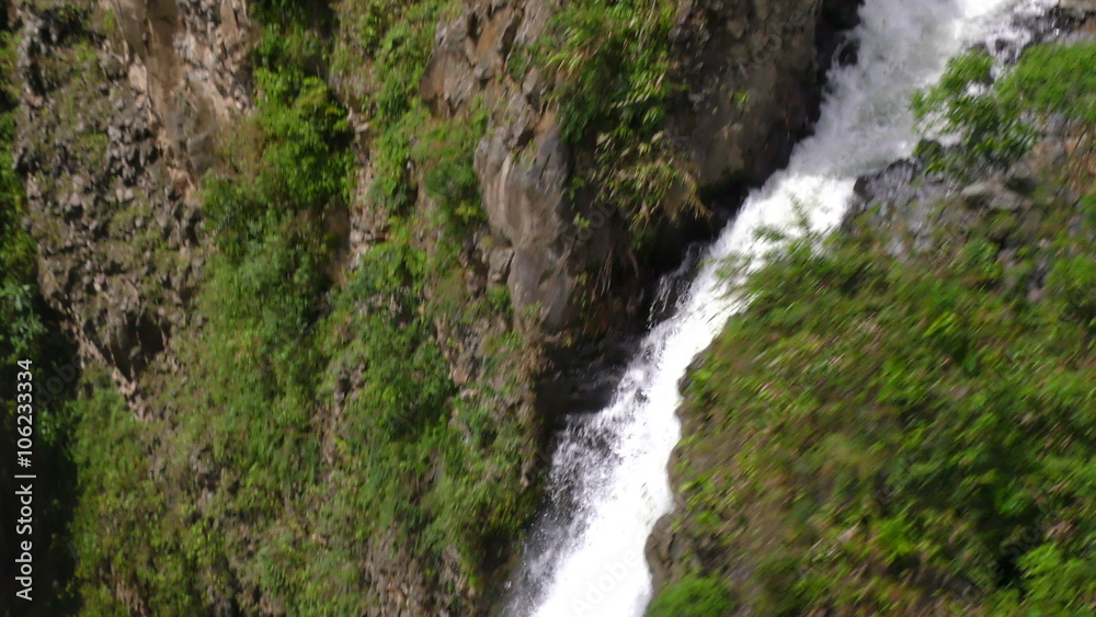 Experience the breathtaking Agoyan waterfall in Ecuador as our slow motion camera takes you on a mesmerizing journey from the top to the bottom. Experience the breathtaking Agoyan waterfall in Ecuador as our slow motion camera takes you on a mesmerizing journey from the top to the bottom.