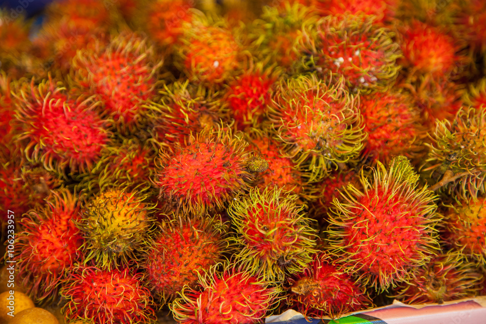 fruit on the counter of the eastern market fruit on the counter of the eastern market