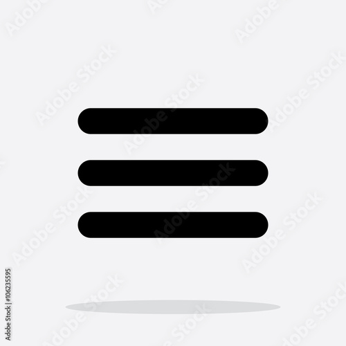 Menu Icon in Vector