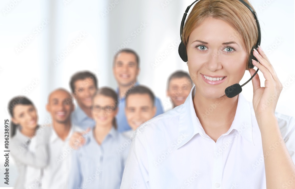 Fototapeta premium Call Center.