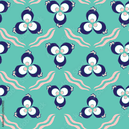 Turkish chintamani pattern