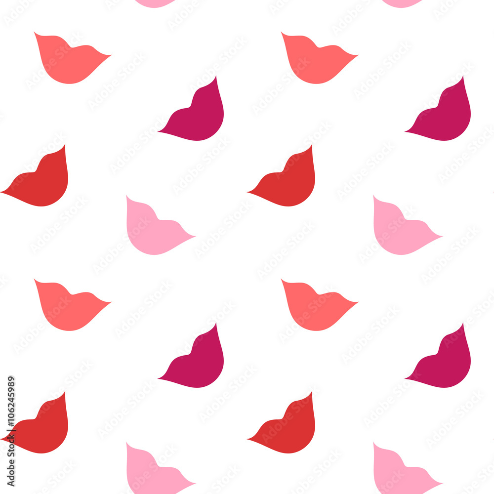 smile lips pattern seamless smile lips pattern seamless
