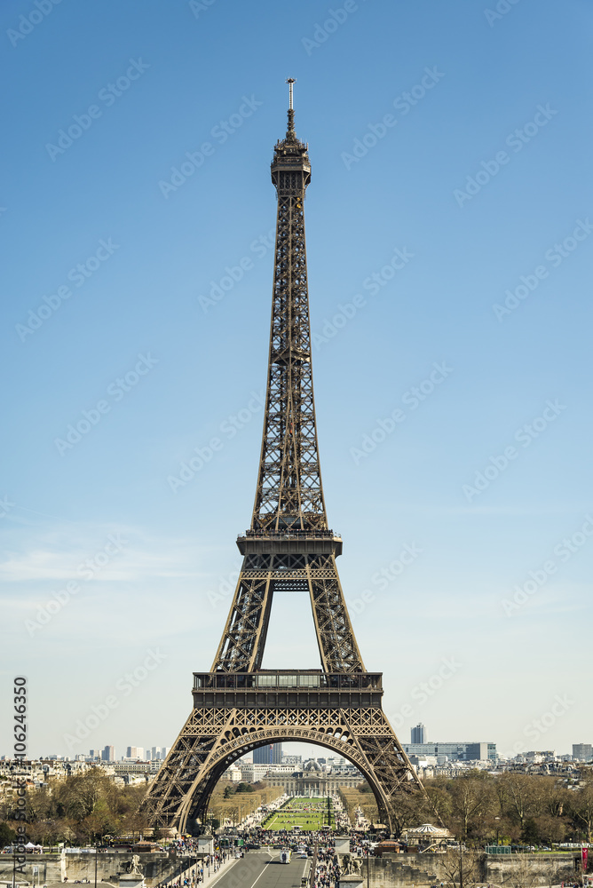 Fototapeta premium Eiffel Tower in Paris
