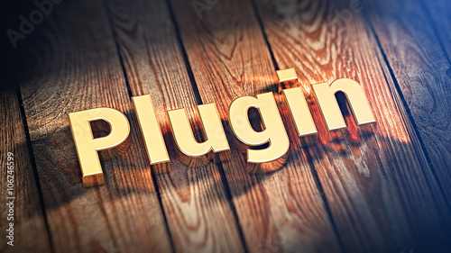 Word Plugin on wood planks