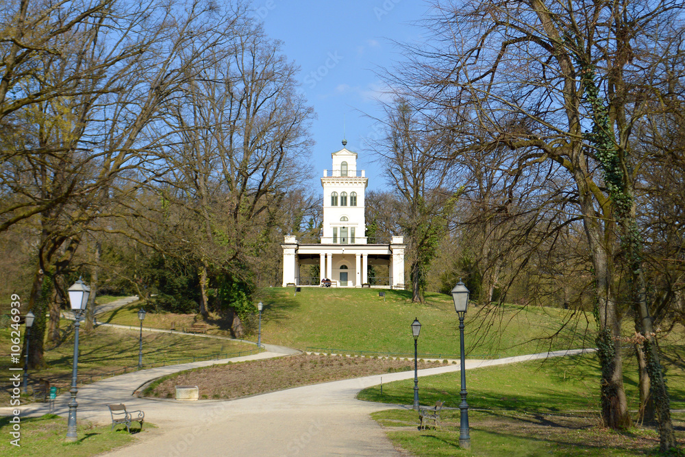 Maksimir park at spring time, Zagreb, Croatia Maksimir park at spring time, Zagreb, Croatia