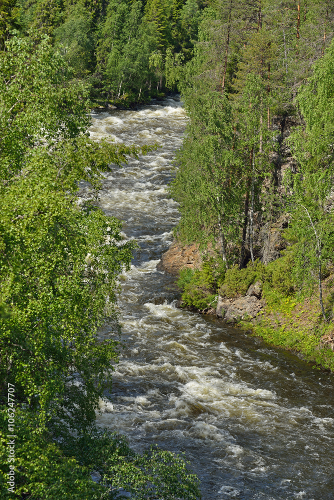 Park in Northern Ostrobothnia and Lapland regions of Finland Park in Northern Ostrobothnia and Lapland regions of Finland
